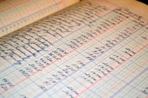 white graphing paper